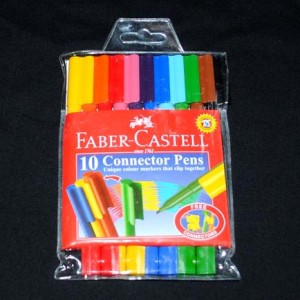 

Spidol/ Connector Pen Faber Castell 10 Warna