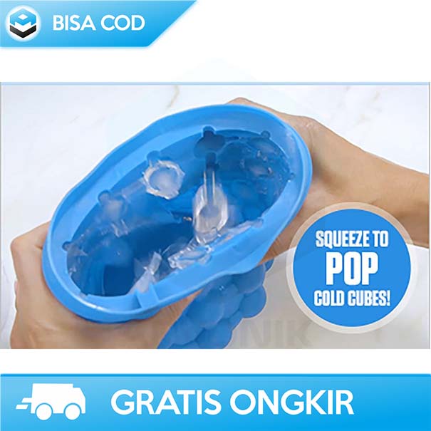 CETAKAN ES BATU BULAT SILLICONE MOLD 3D ICE GENIE C01 MURAH ORIGINAL