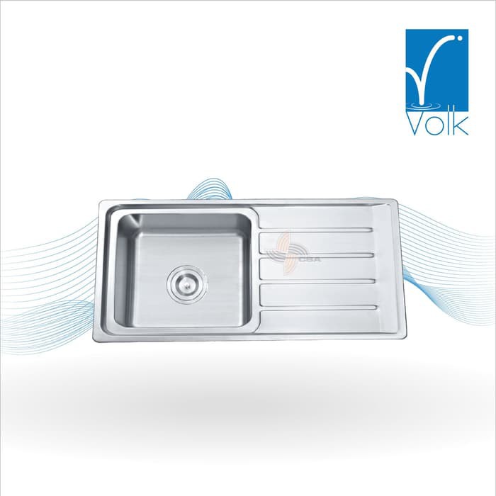 KITCHEN SINK BAK CUCI PIRING VOLK WLA8050B