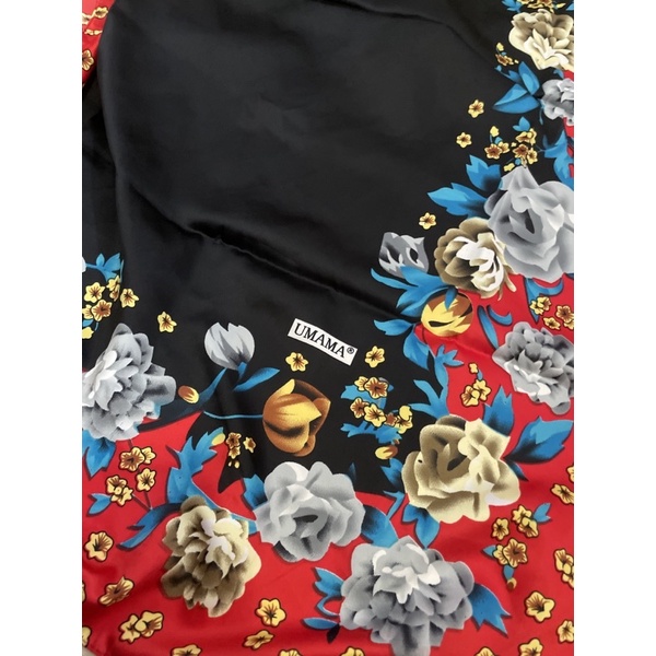 umama scarf satin hijab motif
