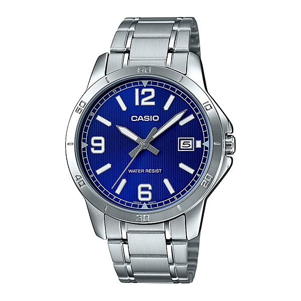JAM TANGAN PRIA CASIO MTP-V004D-2B ORIGINAL - MTPV002D