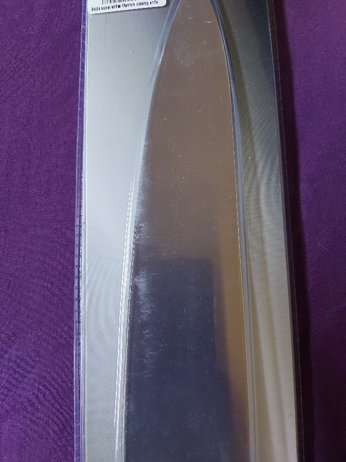 Pisau Dapur Serbaguna Super Titanium Cooking Knife 7,5 Inchi Bolde Ori