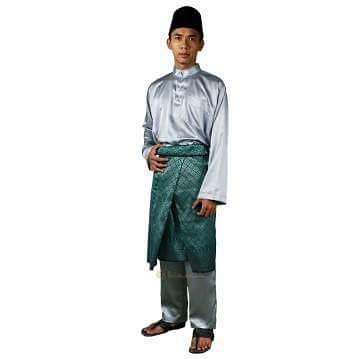 Setelan baju muslim adat melayu pria Miliki Baju adat melayu koko satin