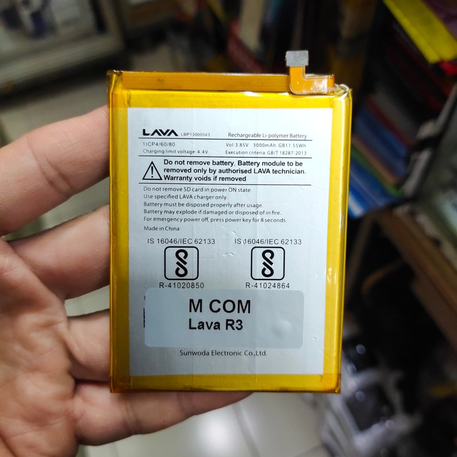 BATERAI LAVA 810 / P7 / LEB104 , LAVA R3 NOTE / LBP13000049 , LAVA R3 / LBP13000043 battery batt battle MANTUL MURAH