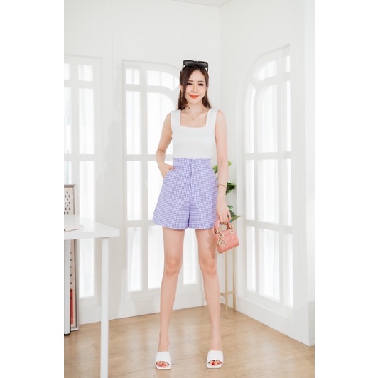 CELANA PENDEK TON BEWRY MODEL KOTAK | CELANA HIGHWAIST BANGKOK (CLBRY028)