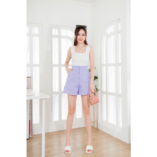 CELANA PENDEK TON BEWRY MODEL KOTAK | CELANA HIGHWAIST BANGKOK (CLBRY028)