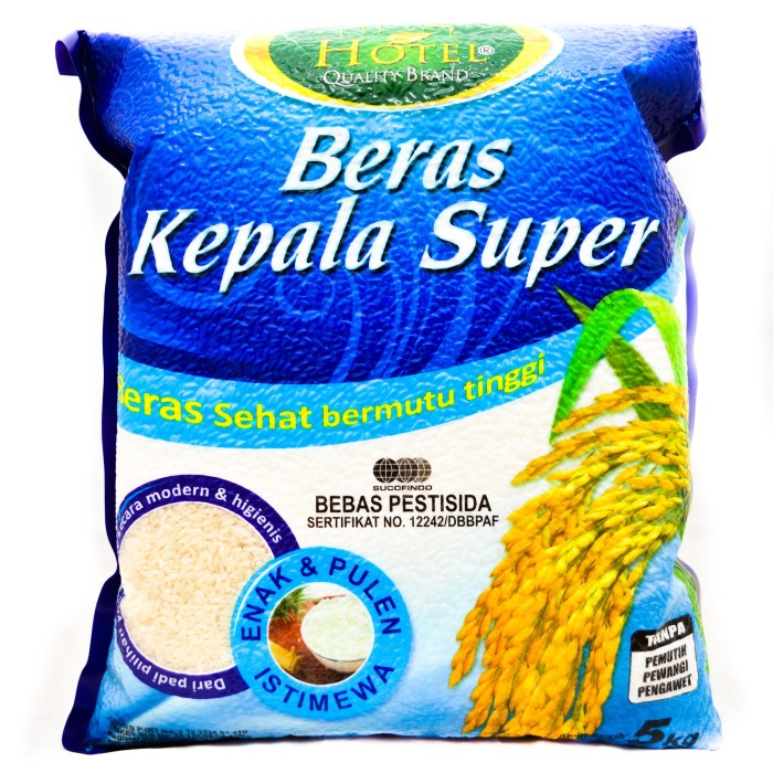 

gr011ttr Beras Kepala Super 5 Kg Sv012Ss