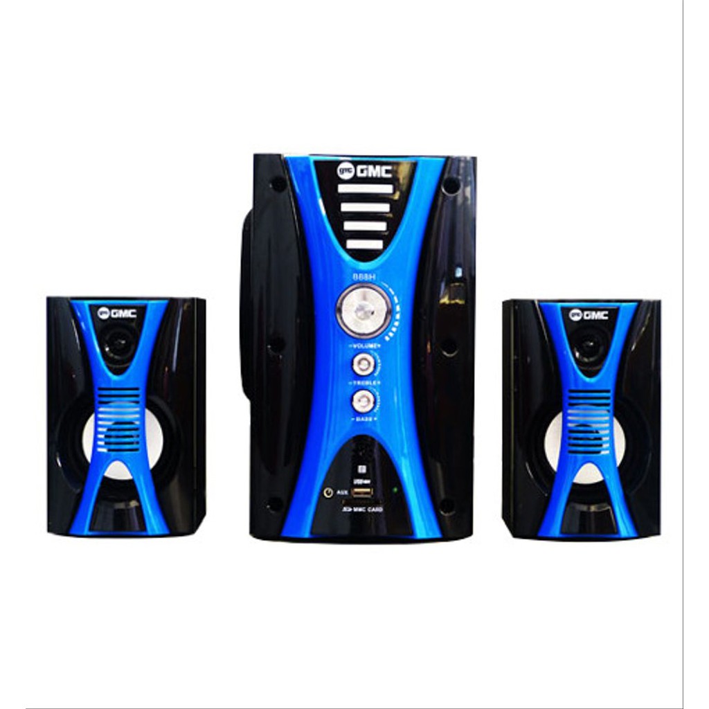 TERMURAH VIRAL SPEAKER GMC 888H 888 H USB MULTIMEDIA AUDIO SPIKER AKTIP AKTIF ACTIVE TERMURAH AWET T
