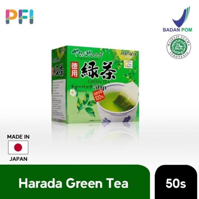 

(BISA COD) Harada Yabukita Green Tea Box 50s 100% japan teh hijau FREE ONGKIR Kode 2