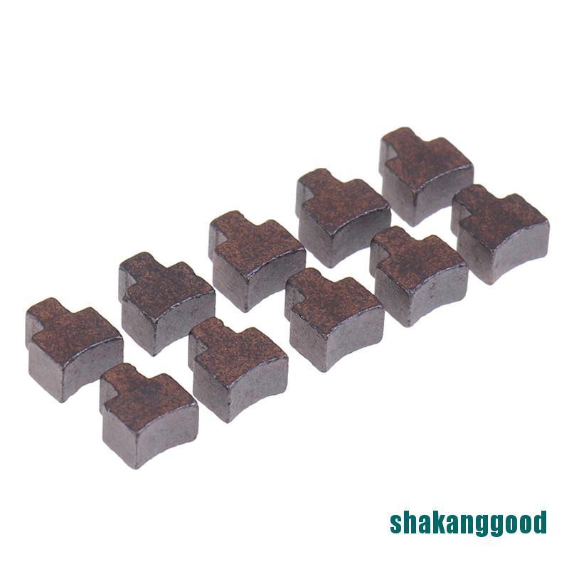 Skid 10pcs Sikat Karbon Untuk BOSCH MAKITA DEWALT HITACHI METABO Milwaukee WORX RS550