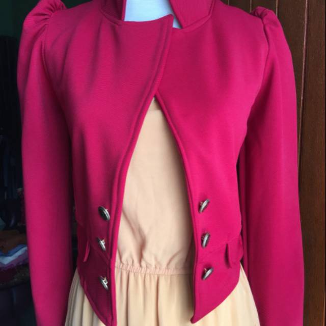 Blazer merah preloved