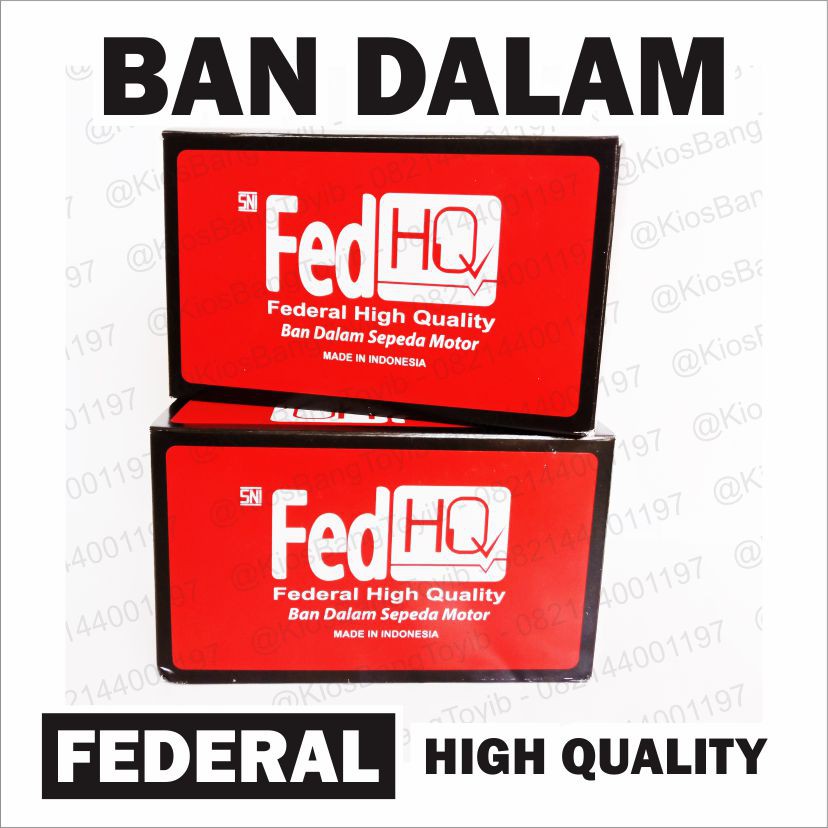 Ban Dalam Motor Bebek Matic Trail Ring 14 Ring 17 Ring 16 ✦FEDERAL HQ✦