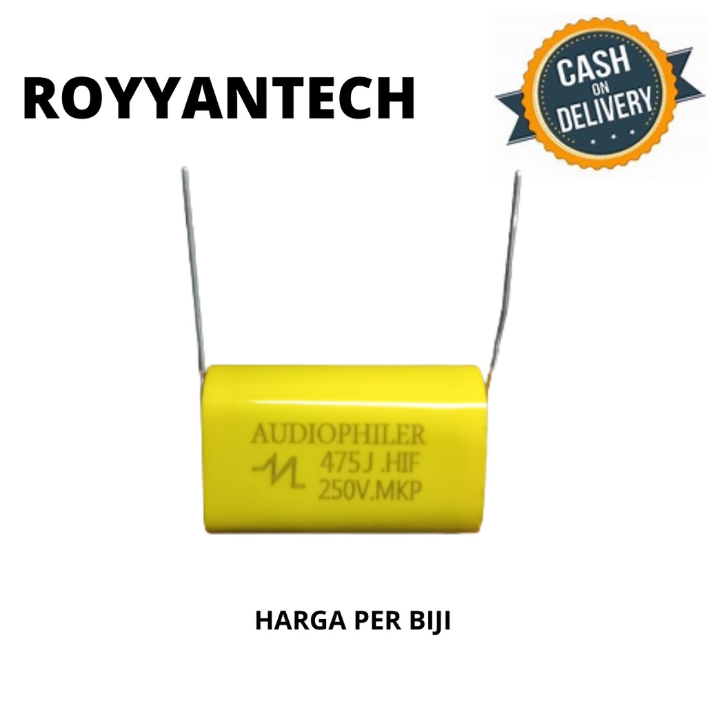 CAPACITOR AUDIOPILLER 475 J 250V AUDIOPHILER  475