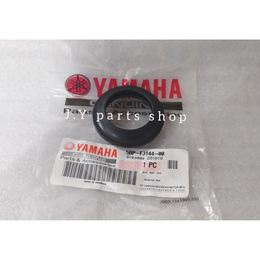 KARET SIL SEAL DUST TUTUP PENUTUP DEBU AS SHOCK DEPAN VIXION R 155 LED R15 OLD LAMA V2 ORIGINAL YGP 5BP-F3144-00