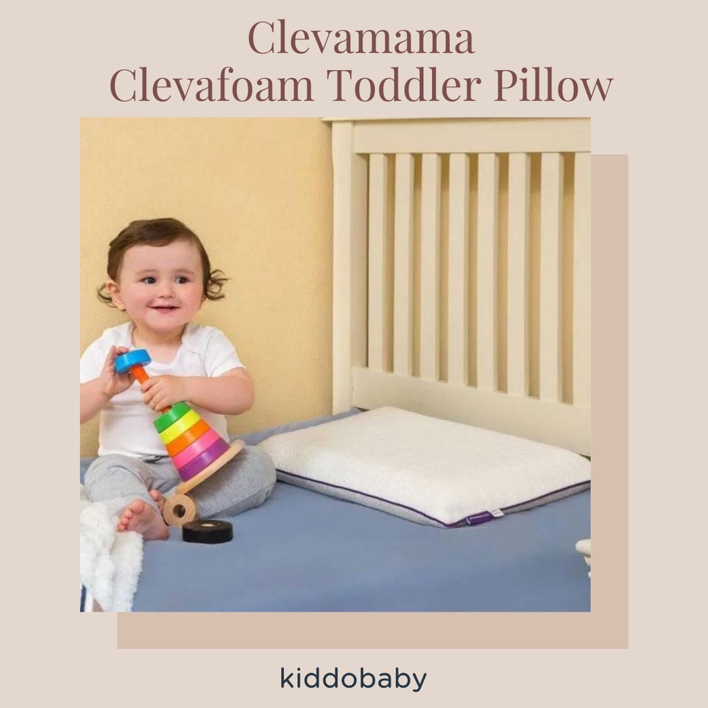 Clevamama Clevafoam Toddler Pillow | Bantal Tidur Bayi