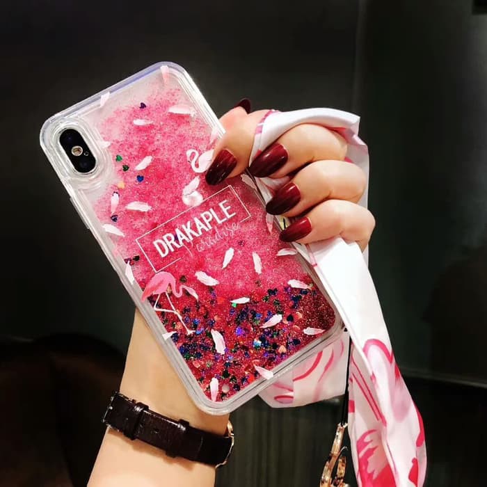 Case Jelly Glitter Air Iphone 6, 6+,7 ,7+ ,8 ,8+ ,Dan X Premium