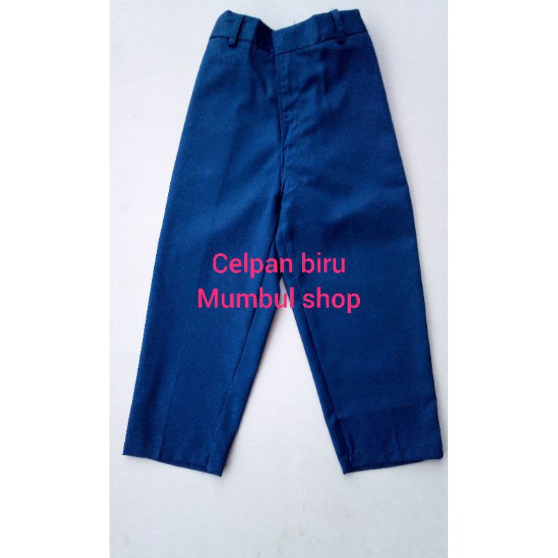 Celana panjang SD hitam,coklat,merah,biru,putih,hijau/ seragam sd SMP/celana panjang jumbo sd