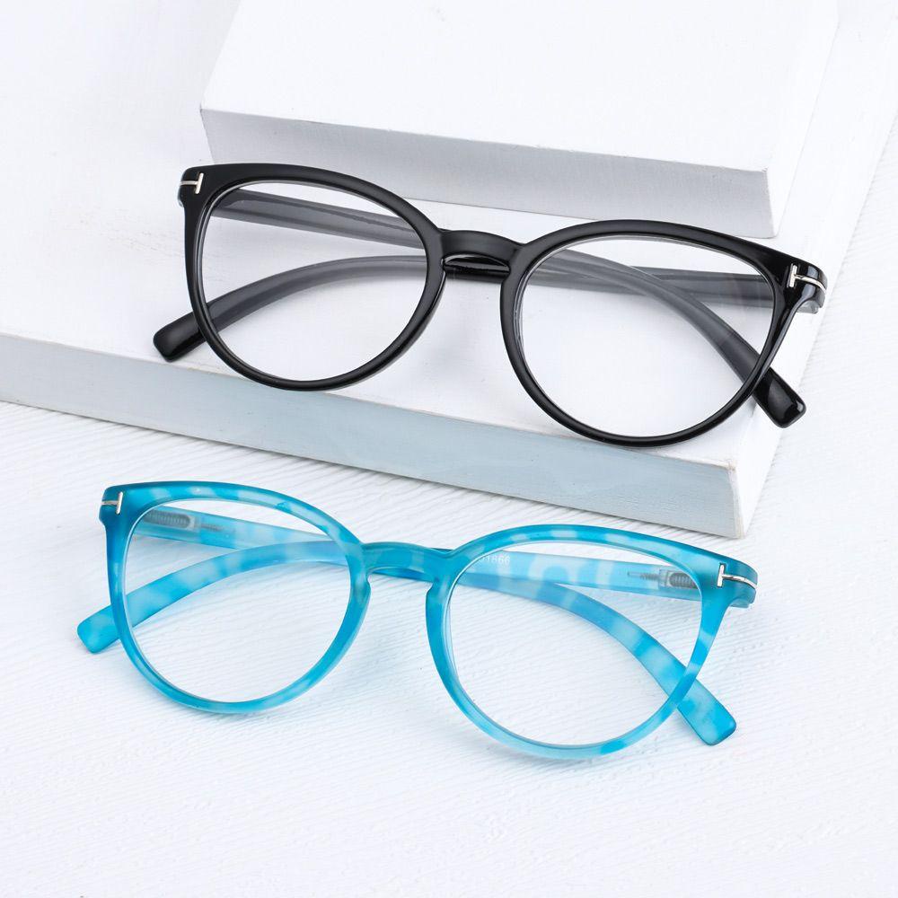 Lily Kacamata Baca Fashion Vintage Putaran Perlindungan Radiasi Presbyopia Eyewears