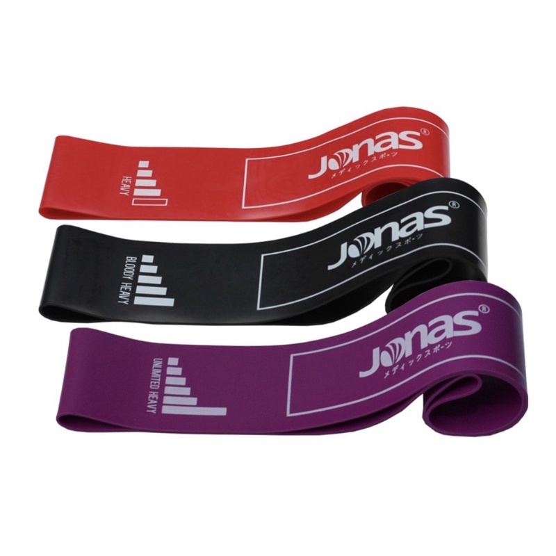 Resistance Band JONAS satuan - 3 level strength