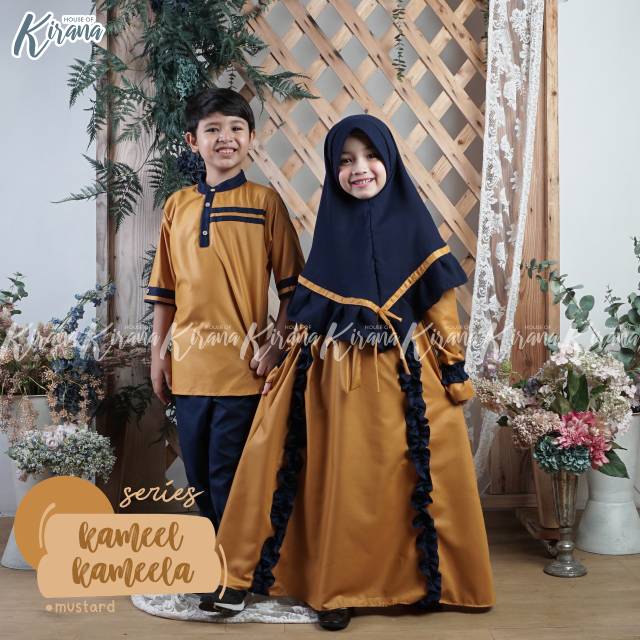 Koko couple gamis anak house of kirana