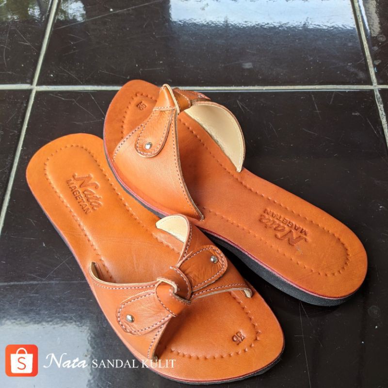 Sandal Kulit Anak Perempuan  -  Nata Magetan