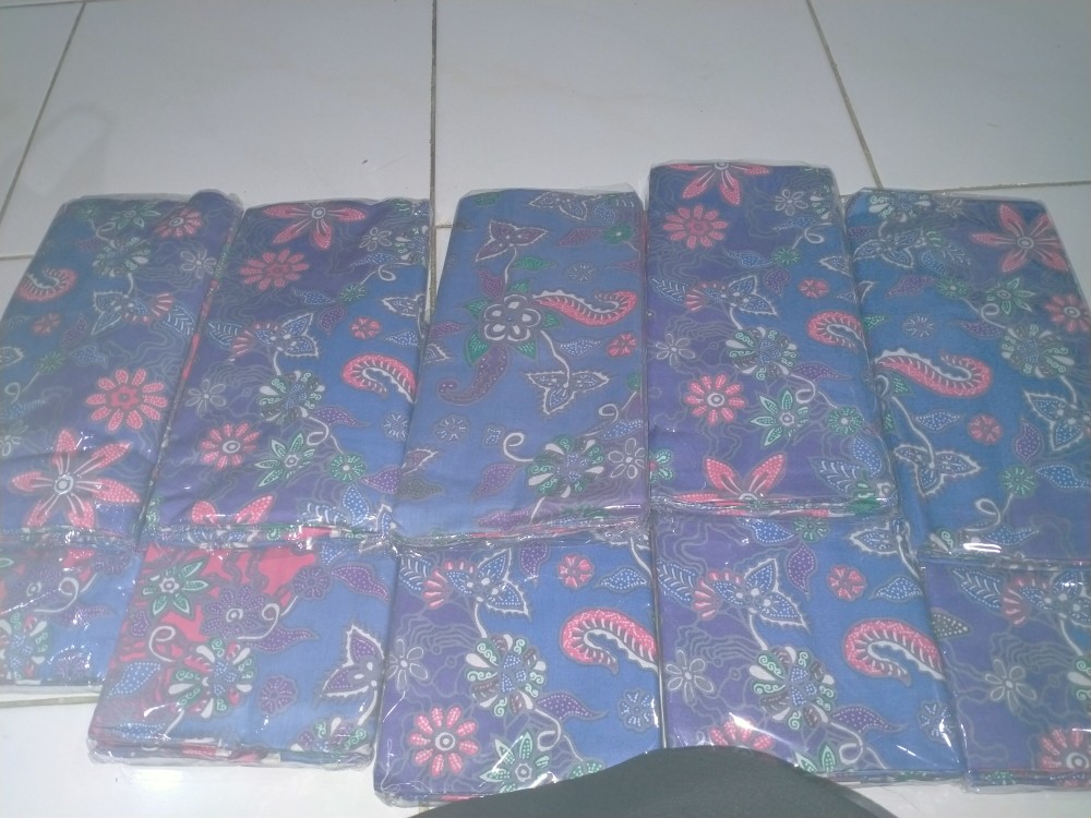 Kain Batik Soft Pelangi- Kain Batik Pekalongan- Kain Batik Katun- Kain Batik Pastel- Kain Batik