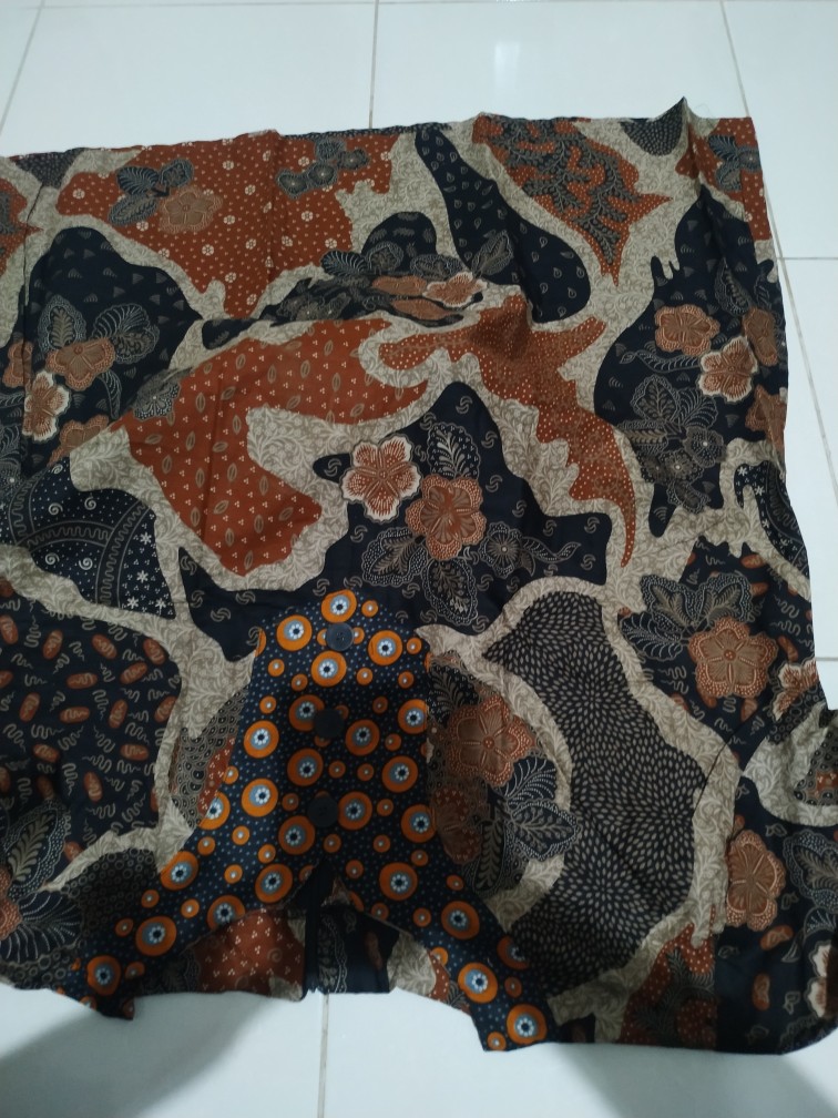 Bisa Pisah Batik Couple Keluarga Sania Ruffle Ori Ndoro Jowi Termurah