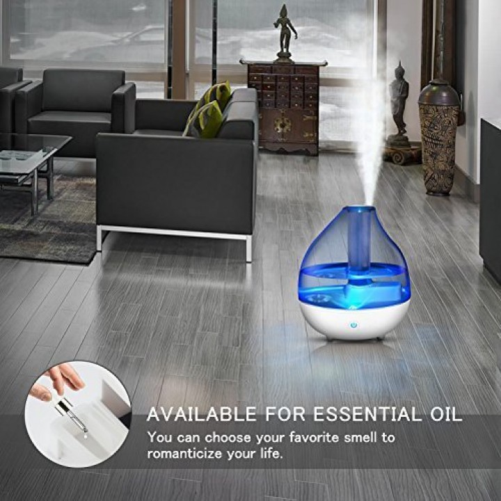 X01 Big Mist Noozle Humidifier Air Purifier 360 Degree Mist 1.5L