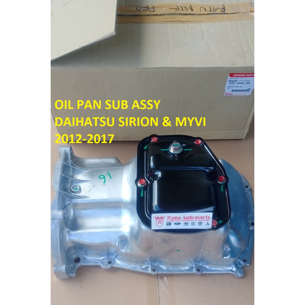 BAK OLI ASSY OIL PAN DAIHATSU SIRION MYVI 2012-2017