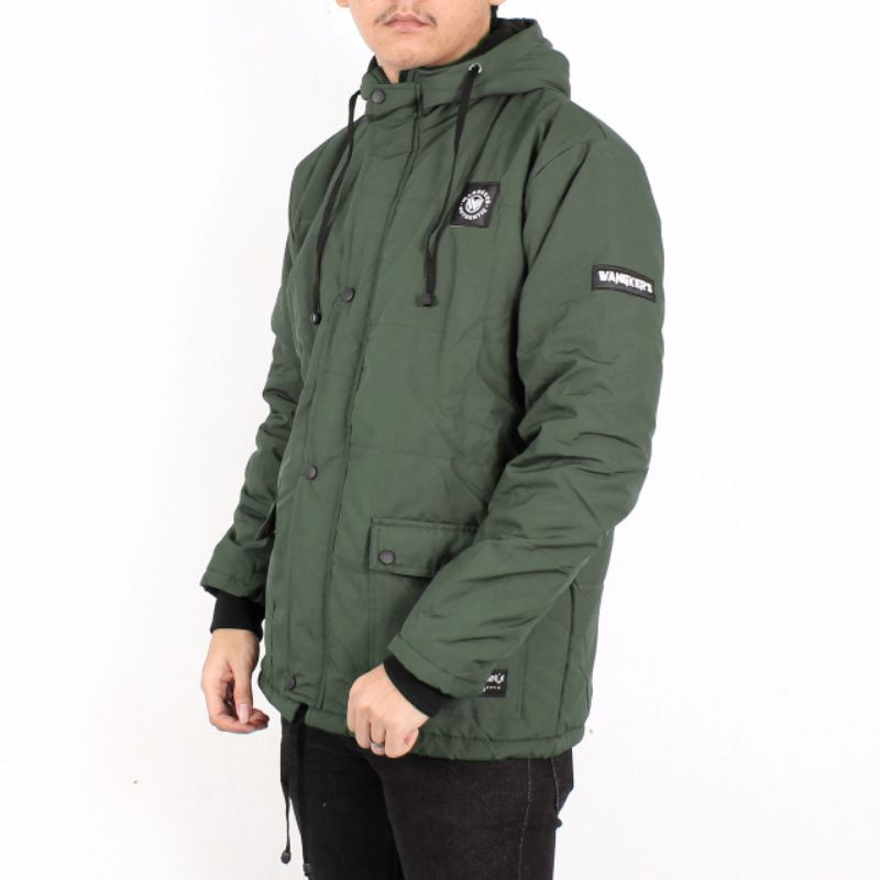 WANGKERS ORIGINAL Jaket Pria Puffer Parasut Kembung - Jaket Parka Musim Dingin