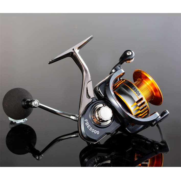 REEL PANCING FBE 2000-7000 BEARING 17+1BB METAL SPOOL ONE WAY DRAG SAMPAI 8KG KUAT