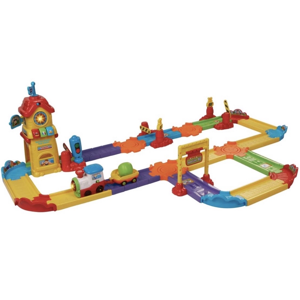 VTECH GO GO SMART WHEEL TRAIN STATION PLAYSET (preloved)