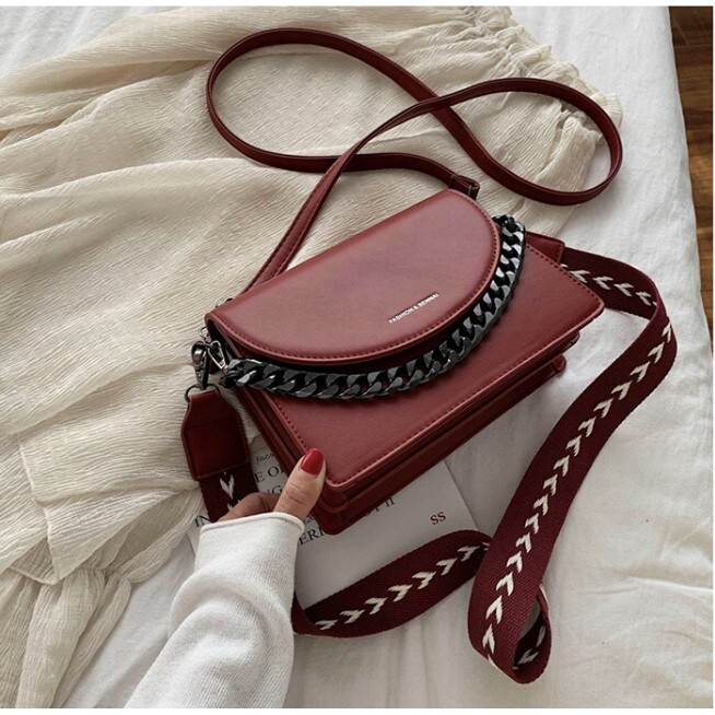 BJ57166 - BLACK/GREEN/MAROON/ORANGE/WHITE - TAS SLEMPANG TAS WANITA FASHION IMPORT MODIS ELEGAN TERMURAH TERLARIS TERBARU BAGSTORE JAKARTA TAS BATAM GT1713 CR7166 ELJ5232 LT1289