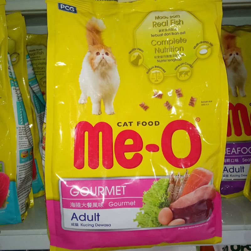 Meo Adult Gourmet 1.2kg Freshpack Makanan Kucing