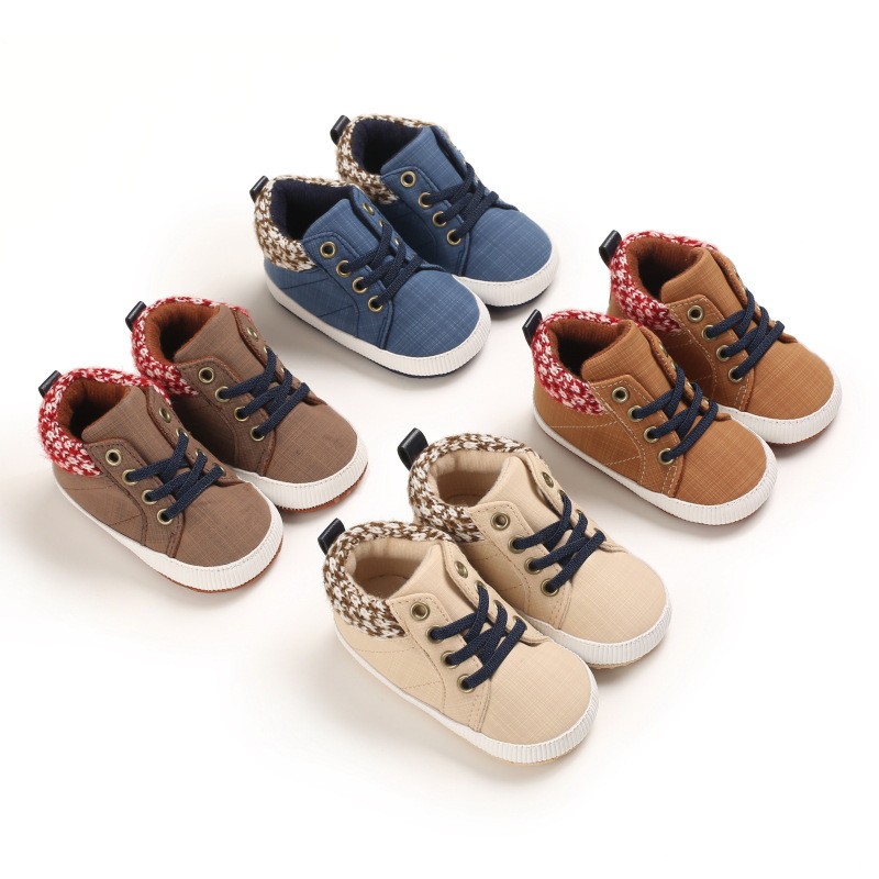 HappyOliver B287 MORRITZ BOOTS Sepatu Anak Laki Sepatu Bayi Prewalker Shoes 0-18 bulan Import