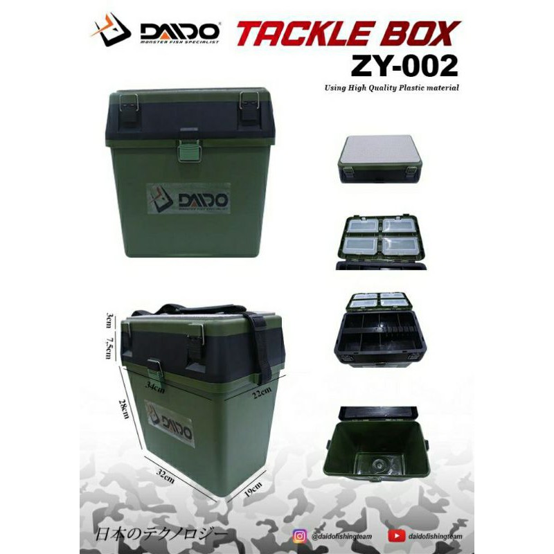 Kotak Pancing (tackle box) DAIDO ZY 002