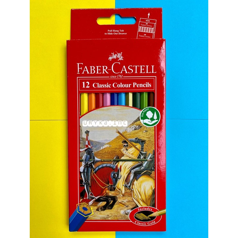 

FABER CASTELL Pensil Warna Classic 12 Colours