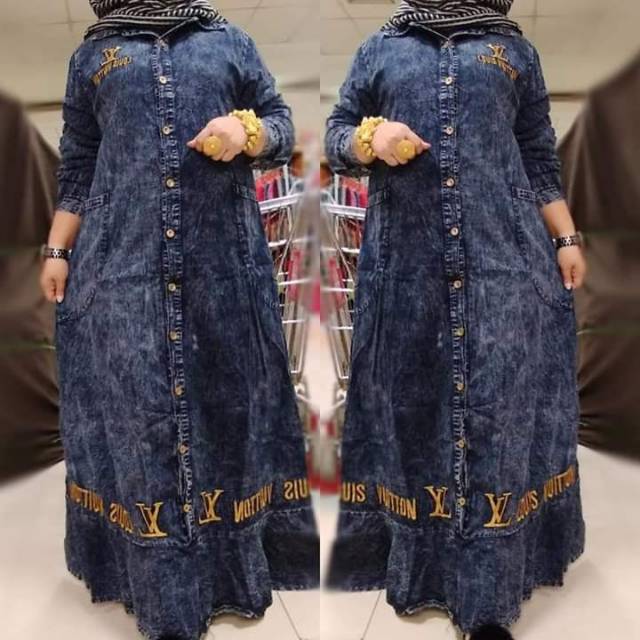 Gamis jeans LV