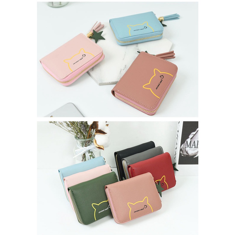 DOMPET WANITA DOVE BS56 DOMPET MINI GRACE KOREAN FASHION TRENDY FASHION WALLET