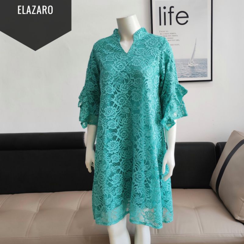 dress gaun wanita cantik dress brokat dress natal gaun premium