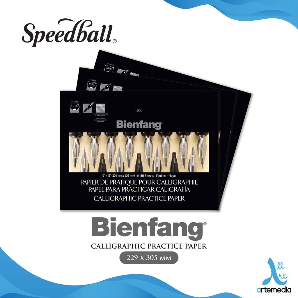

Speedball Bienfang 9x12 inch Calligraphy Practice Pad