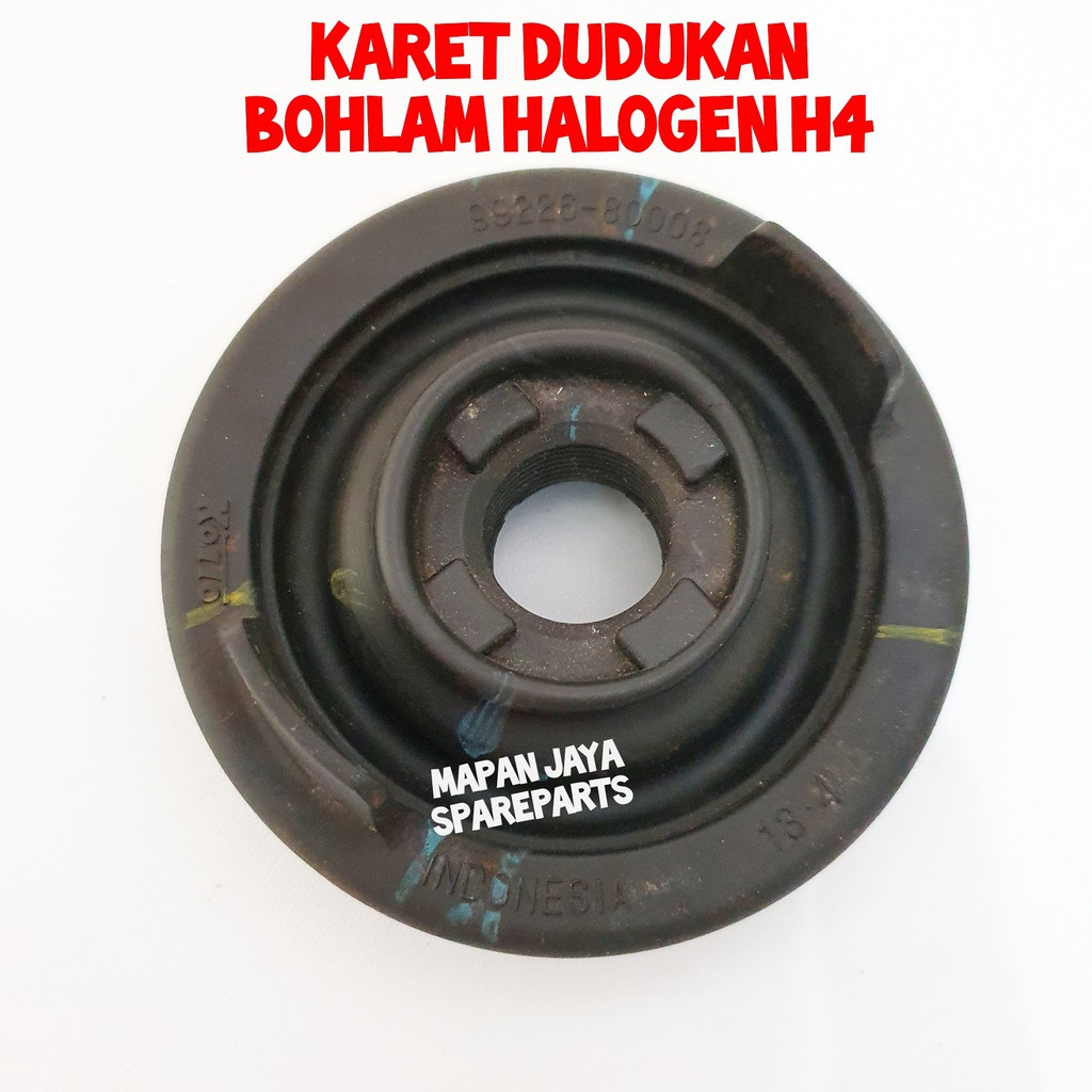 KARET TUTUP BOHLAM LAMPU DEPAN H4 - SEMUA MOBIL