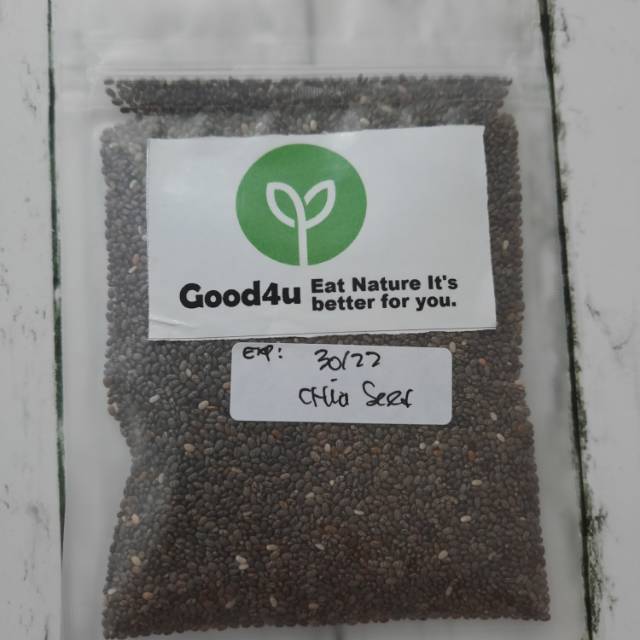 

Chia Seeds Organik Meksiko Pouch 80gr