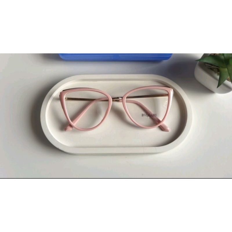 kacamata minus wanita cat Eye frame 3002