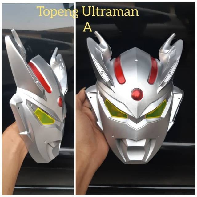 Mainan Topeng Spiderman Hitam Edukatif - Cosplay Mask Anak Edukasi Ultramen