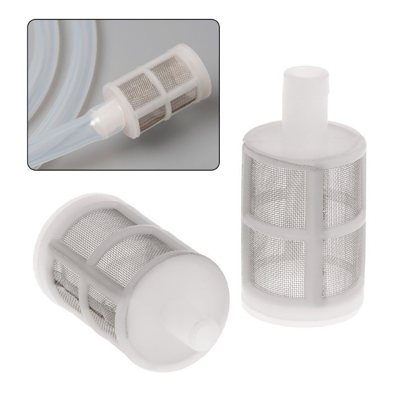 Filter Saringan Selang 6 - 7 mm Pompa DC Sprayer Elektrik Pump Aquarium - B7A1