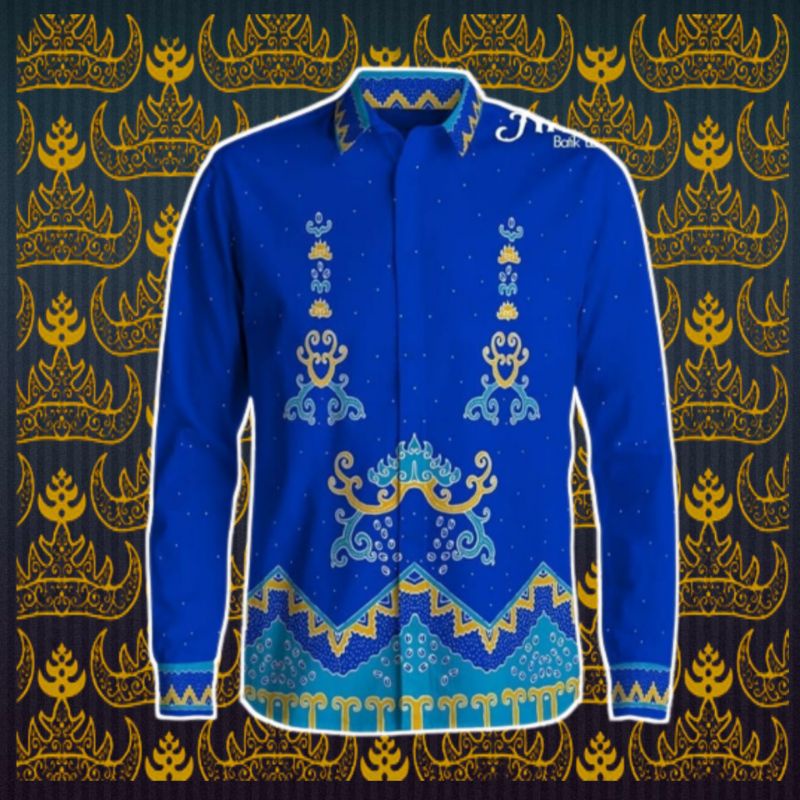 Batik Lampung masih Bahan kain warna Kuning