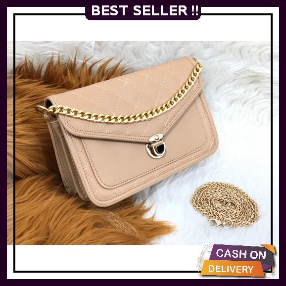 Tas Selempang Wanita Cewe Casual Tas Kerja Model Korea Slingbag Perempuan Sling Bag Muat Hp Cewek Mu