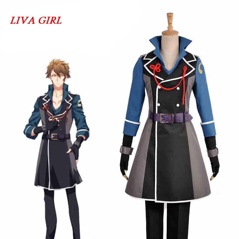 PREORDER Liva girl Idolish7 Ryunosuke Tsunashi Cosplay Costume Custom Made costume Full sets top +pa