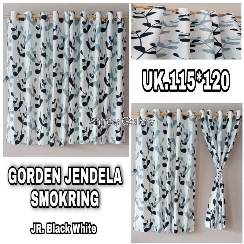 HORDEN GORDEN JENDELA SMOKRING PENDEK UK.115X120 DAN 115X200